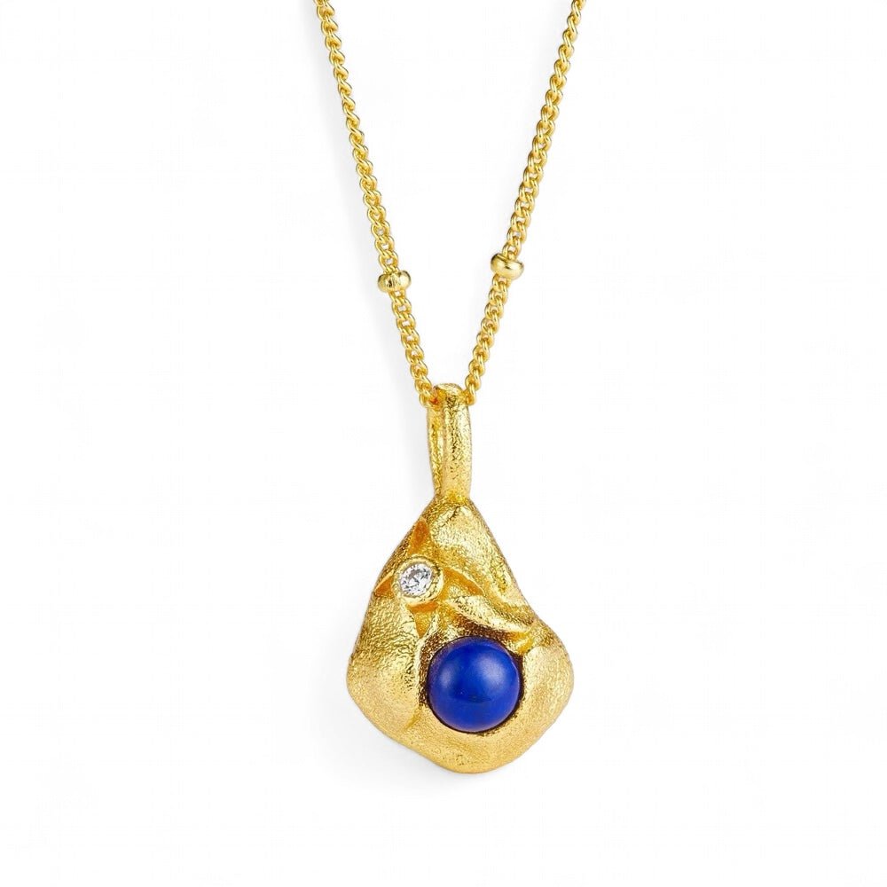 Lapis Wisdom Gemstone Necklace