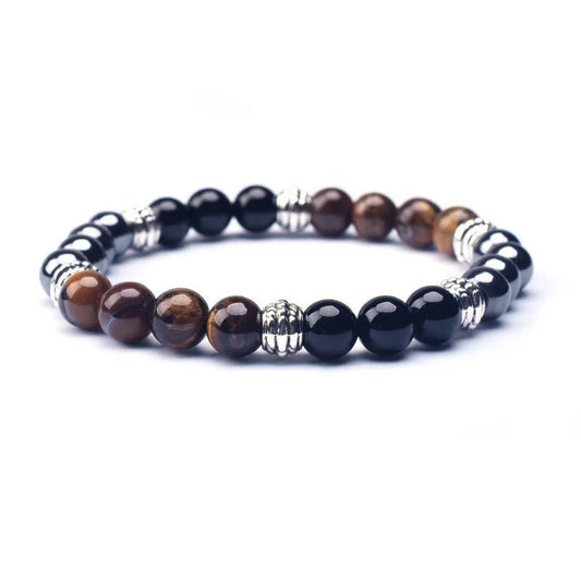 Natural Tiger’s Eye Bracelet - Men’s Collection