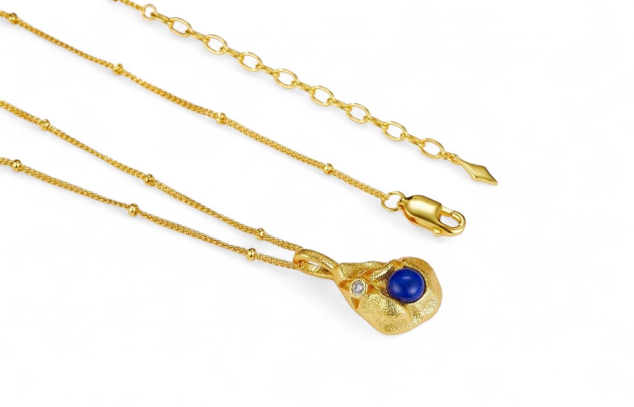 Lapis Wisdom Gemstone Necklace